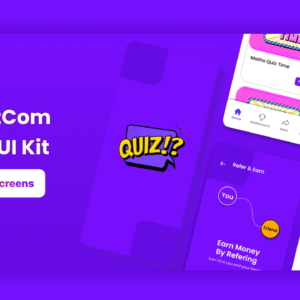 1 vs 1 Quiz App Ui Design Kit On Figma