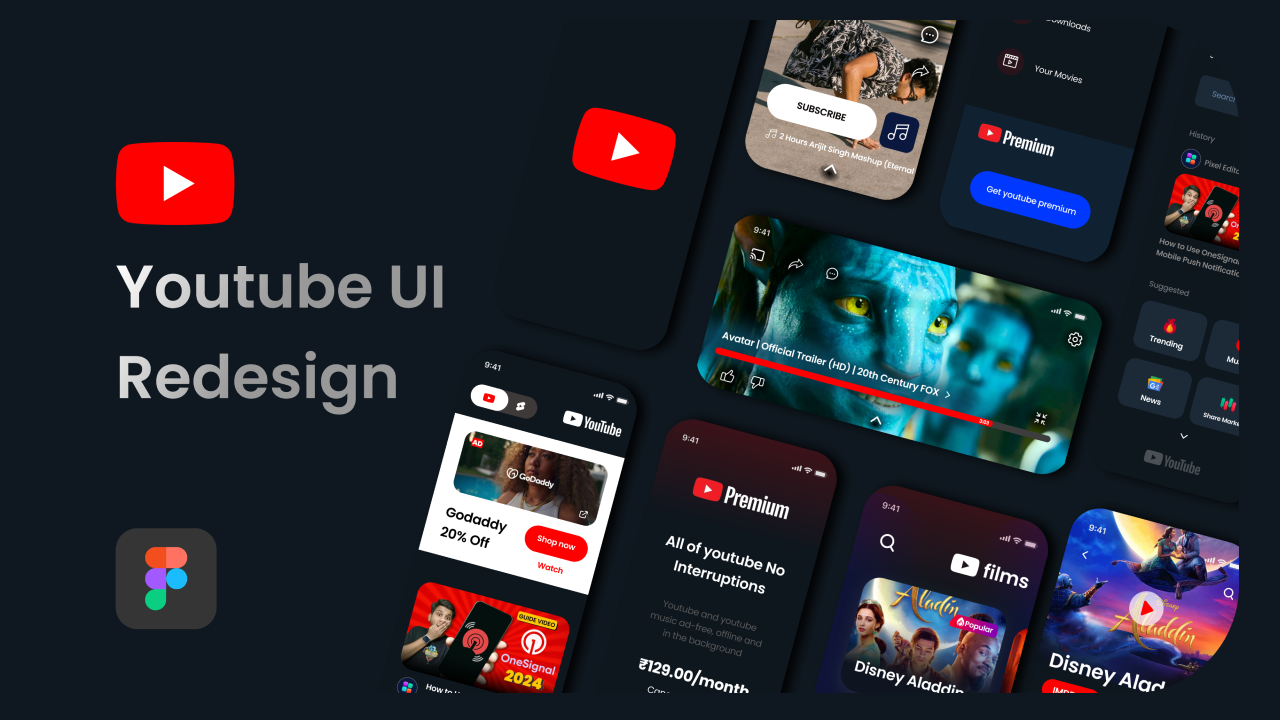 Youtube Ui Redesign
