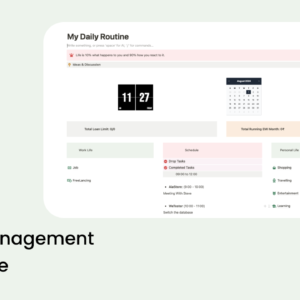 Notion Time Management Template