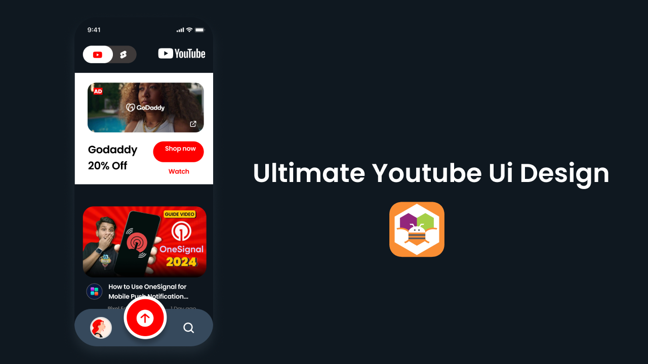 Ultimate Youtube Ui Design on Mit app inventor