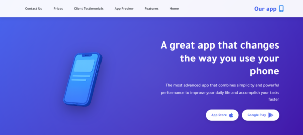 Modern Mobile App Landing Page – Clean & Responsive Design - Image 6