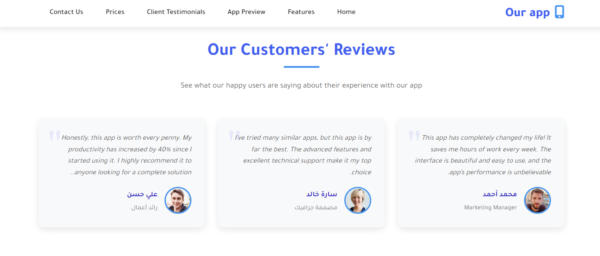 Modern Mobile App Landing Page – Clean & Responsive Design - Image 4