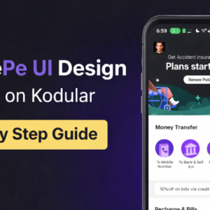 PhonePe Ui Design For Kodular